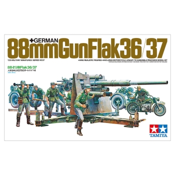 German 88mm Gun Flak36/37 (35017)