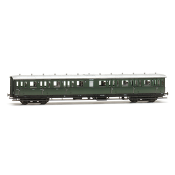 Wagon osobowy C12c "boczniak" PKP (20.251.98) - model do sklejania