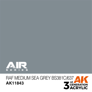 RAF MEDIUM SEA GREY BS381C/637 (11843) - 17ml