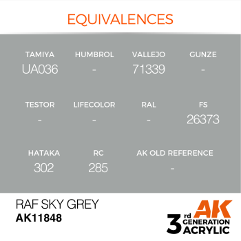 RAF SKY GREY (11848) - 17ml