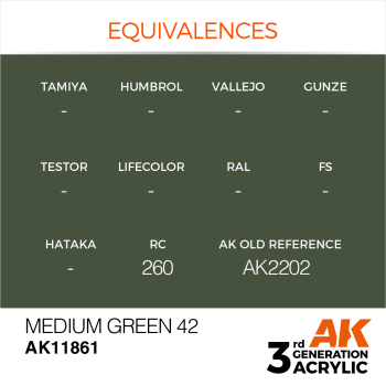 MEDIUM GREEN 42 (11861) - 17ml