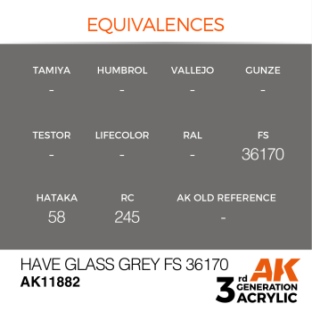 HAVE GLASS GREY FS 36170 (11882) - 17ml