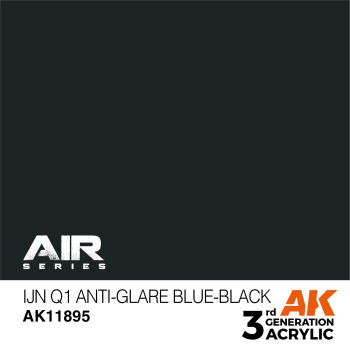 IJN Q1 ANTI-GLARE BLUE-BLACK (11895) - 17ml