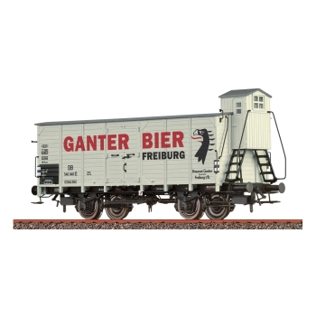 Wagon kryty "Ganter Bier Freiburg", DB (49871) - ep.III