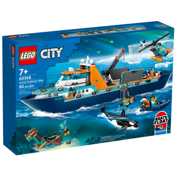 LEGO® City - Łódź badacza Arktyki (60368)