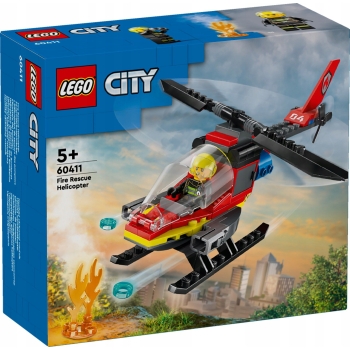 LEGO City Strażacki helikopter ratunkowy (60411)