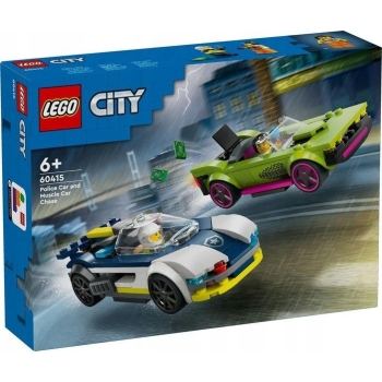 LEGO City Pościg radiowozu za muscle carem (60415)