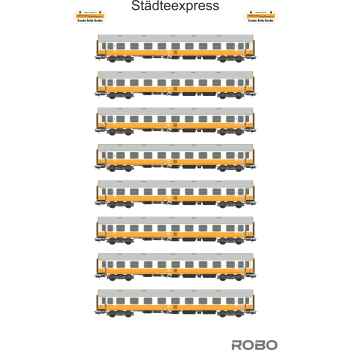 Städteexpress (wagon Y/B-70) (200110) - zestaw 8 wagonów