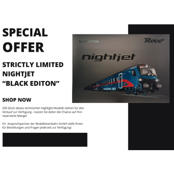 NIGHTJET "Black Edition" (5510005) - DCC - WYPRZEDANE