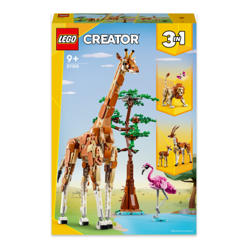 Lego CREATOR Dzikie zwierzęta z safari (31150)