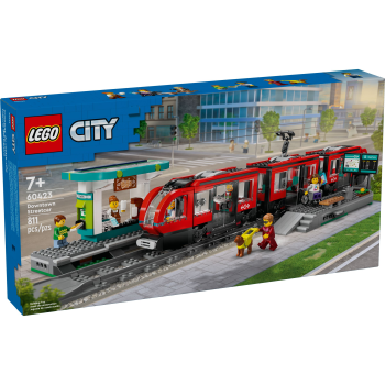 LEGO® City - Tramwaj miejski ze stacją (60423)