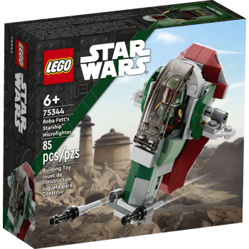 Lego STAR WARS Mikromyśliwiec kosmiczny Boby Fetta (75344)