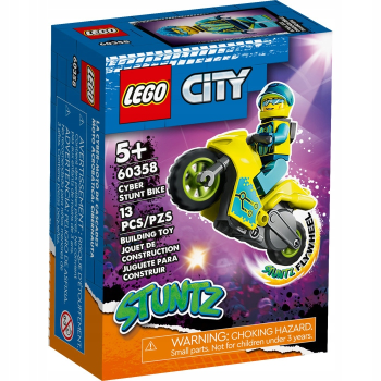 LEGO City Cybermotocykl kaskaderski (60358)